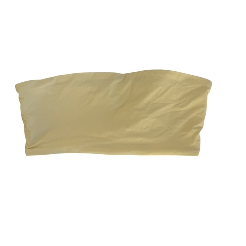 meshki Bandeau Top Pastel Lemon Size XS